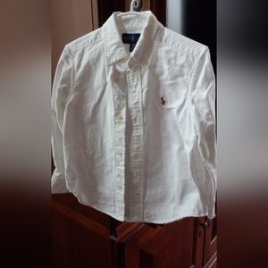 Like-new Long Sleeve Oxfort Shirt 3T